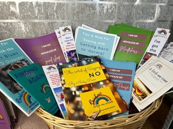 Selection of 50 wellbeing & mental health booklets